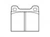 Brake Pad Set:001 420 06 20