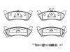 тормозная кладка Brake Pad Set:163 420 05 20