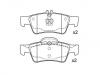 Bremsbelagsatz, Scheibenbremse Brake Pad Set:003 420 51 20