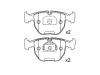 Brake Pad Set:34 11 6 761 252