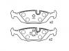 Bremsbelagsatz, Scheibenbremse Brake Pad Set:34 21 1 156 746