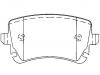 Bremsbelagsatz, Scheibenbremse Brake Pad Set:4B3 698 451