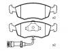 тормозная кладка Brake Pad Set:1 632 792