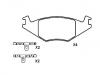 Plaquettes de frein Brake Pad Set:191 698 151 F