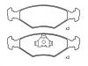 Brake Pad Set:5882984