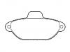 Bremsbelagsatz, Scheibenbremse Brake Pad Set:5892737