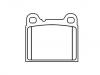 Bremsbelagsatz, Scheibenbremse Brake Pad Set:271 586