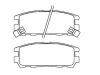 Bremsbelagsatz, Scheibenbremse Brake Pad Set:8-97070-080-0