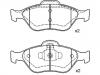 тормозная кладка Brake Pad Set:M2N15-2K021-BA