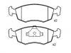 Bremsbelagsatz, Scheibenbremse Brake Pad Set:5 020 817