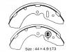 刹车蹄片 Brake Shoe Set:MB500922