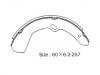 Zapata de freno Brake Shoe Set:NR2024