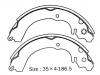 刹车蹄片 Brake Shoe Set:26257-AA010