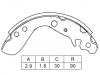 Brake Shoe Set Brake Shoe Set:K5534