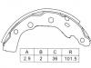 Brake Shoe Set:K6733