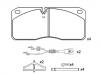 Bremsbelagsatz, Scheibenbremse Brake Pad Set:5001 014 704