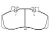 Bremsbelagsatz, Scheibenbremse Brake Pad Set:190 6298