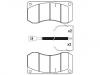 Plaquettes de frein Brake Pad Set:5001 829 545