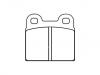 тормозная кладка Brake Pad Set:89 61 856