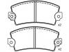 Bremsbelagsatz, Scheibenbremse Brake Pad Set:77 01 201 095