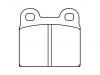 Brake Pad Set:0060 712 608