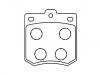 Plaquettes de frein Brake Pad Set:8-94115-499-0