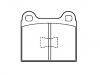 Pastillas de freno Brake Pad Set:171 698 151 E