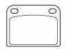 Brake Pad Set:89 31 727