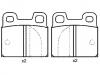 Pastillas de freno Brake Pad Set:0060 724 237