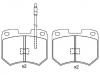 Plaquettes de frein Brake Pad Set:431 698 151