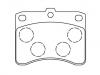 Bremsbelagsatz, Scheibenbremse Brake Pad Set:04491-87503