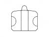 Bremsbelagsatz, Scheibenbremse Brake Pad Set:113 395 241