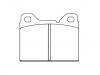 Plaquettes de frein Brake Pad Set:2 701 654