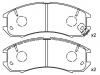 Bremsbelagsatz, Scheibenbremse Brake Pad Set:3 401 278