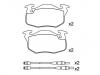 Bremsbelagsatz, Scheibenbremse Brake Pad Set:4250.91