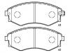 тормозная кладка Brake Pad Set:58101-28A00