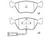 刹车片 Brake Pad Set:6 744 007