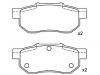 Bremsbelagsatz, Scheibenbremse Brake Pad Set:43022-S04-E02