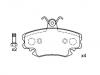 Bremsbelagsatz, Scheibenbremse Brake Pad Set:60 01 547 619