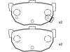 тормозная кладка Brake Pad Set:58302-29A00