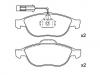 Plaquettes de frein Brake Pad Set:0060 717 131 44