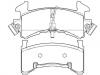 Pastillas de freno Brake Pad Set:01155444
