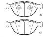 刹车片 Brake Pad Set:34 11 6 756 350