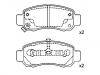 Bremsbelagsatz, Scheibenbremse Brake Pad Set:06450-S34-000