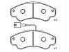 Bremsbelagsatz, Scheibenbremse Brake Pad Set:7 736 221 6