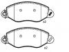 Pastillas de freno Brake Pad Set:1 318 147