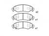 Brake Pad Set:9 194 893