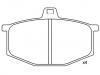 Plaquettes de frein Brake Pad Set:77 01 200 734