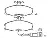 Pastillas de freno Brake Pad Set:5 018 982