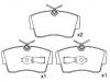 Brake Pad Set:16 05 612